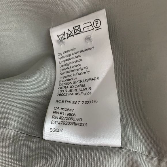 Gerard Darel Gray Wool Double Breasted Blazer - Picture 11 of 11